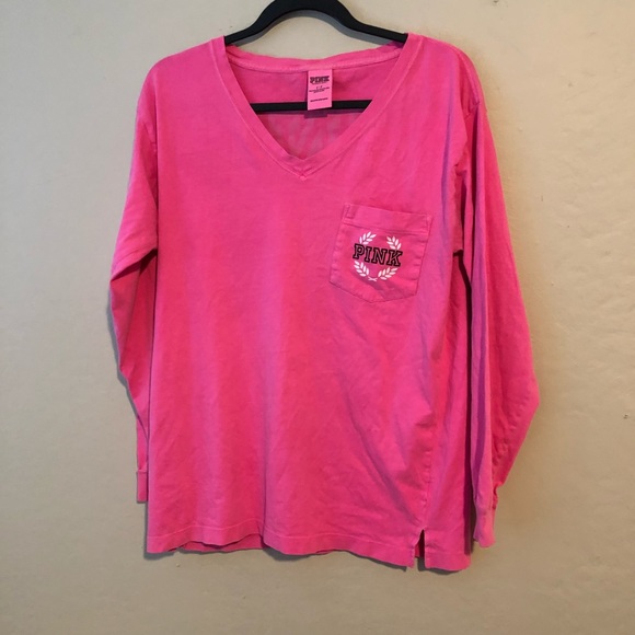 PINK | Logo Long Sleeve - Picture 1 of 4